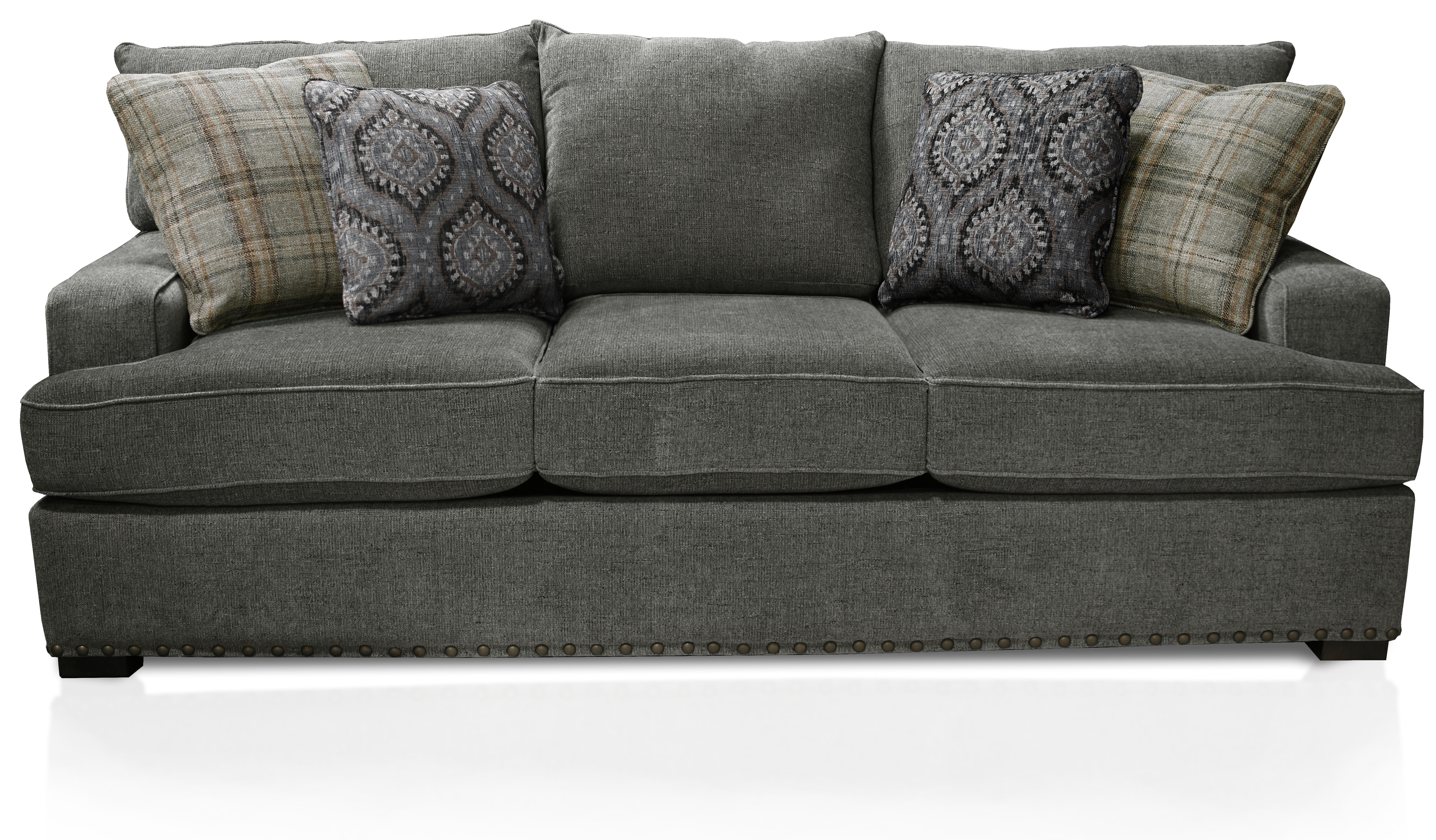 England Living Room Emerson Sofa with Nails 9E05N - England